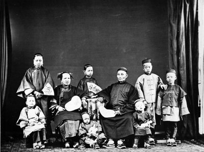 Chinese Family by European Photographer